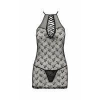 Полупрозрачная рубашка AZALIA CHEMISE black S/M Passion