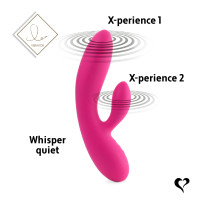FeelzToys Lea Rabbit Vibrator Rubine Red