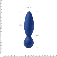 Анальна вібропробка Adrien Lastic Little Rocket, 3,5 см
