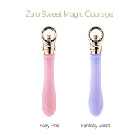 Вібратор для точки G з підігрівом Zalo Sweet Magic - Courage Fairy Pink