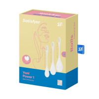 Набір йоні намистин Satisfyer Yoni Power 1 White