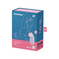 Смарт-вібратор для клітора Satisfyer Tropical Tip Light Lilac