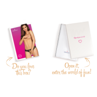Obsessive Contica crothchles thong L/XL