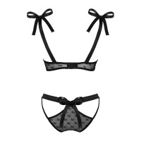 Obsessive Obsessivia 2-pcs set black L/XL