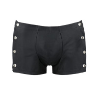 Чоловічі труси шортиками 048 SHORT DAVID black S/M, чорні