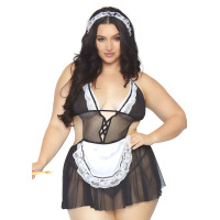 Leg Avenue Roleplay Fantasy French Maid + 1X-2X