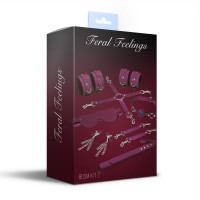 Набір Feral Feelings BDSM Kit 7 Burgundy
