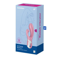 Вибратор-кролик Satisfyer Air Pump Bunny 2