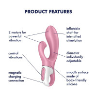 Вибратор-кролик Satisfyer Air Pump Bunny 2