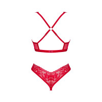 Obsessive Lacelove cupless 2-pcs set XS/S