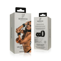 Наручники с нашийником Bedroom Fantasies Collar & Wrist - Black