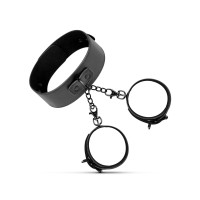Наручники с нашийником Bedroom Fantasies Collar & Wrist - Black