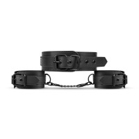 Наручники с нашийником Bedroom Fantasies Collar & Wrist - Black