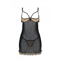 Пеньюар MARINA CHEMISE beige XXL/XXXL - Passion