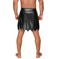 Чоловіча спідниця гладіатора Noir Handmade H053 Eco leather men's gladiator skirt - L