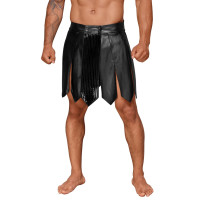 Чоловіча спідниця гладіатора Noir Handmade H053 Eco leather men's gladiator skirt - L