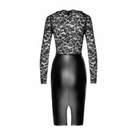 Сукня Noir Handmade F295 Euphoria lace and wetlook midi dress - XXL