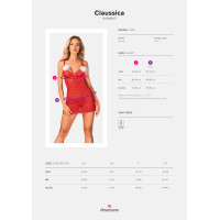 Сорочка Obsessive Claussica M/L