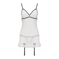 Пеньюар ORIHIME CHEMISE white XXL/XXXL - Passion