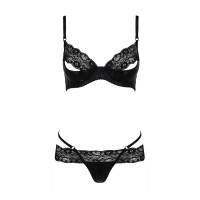 Комплект білизни NORTH SET black XXL/XXXL - Passion Exclusive