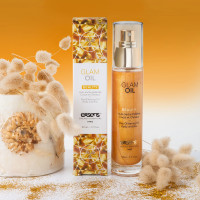 Олія для тіла з блиском EXSENS Glam Oil 50мл, з мигдальною олією