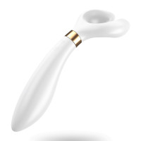 Выбратор для пар Satisfyer Endless Fun White, три мотора, многофункциональный
