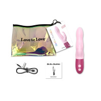 Вібратор-кролик Love To Love Hello Rabbit Rose