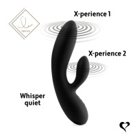 FeelzToys Lea Rabbit Vibrator Black