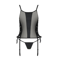 Корсет Malwia Corset black L/XL — Passion