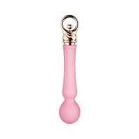 Вібромасажер Zalo Sweet Magic - Confidence Wand Fairy Pink із підігрівом