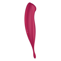 Вакуумний вібратор Satisfyer Twirling Pro+ dark red