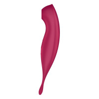 Вакуумний вібратор Satisfyer Twirling Pro+ dark red