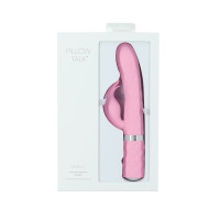 Вібратор кролик Pillow Talk Lively Pink, з ротацією