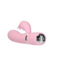 Вібратор кролик Pillow Talk Lively Pink, з ротацією