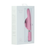 Вібратор кролик Pillow Talk Lively Pink, з ротацією
