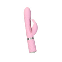 Вібратор кролик Pillow Talk Lively Pink, з ротацією