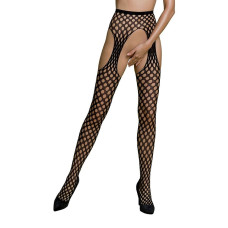 Эротические колготки-бодистокинг Passion ECO S003 black