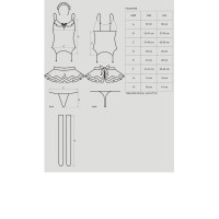 Obsessive Housemaid 5 pcs costume L/XL