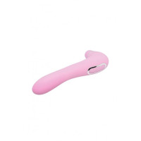 Вакуумний кліторальний стимулятор Wooomy Smoooch Pink Clitoral Suction & Vibration