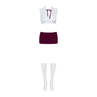 Obsessive Student 4 pcs costume S/M