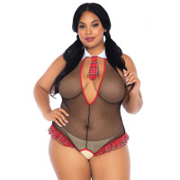 Leg Avenue Roleplay Schoolgirl + XL/XXL Black