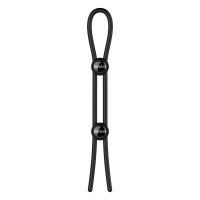 Ерекційне кільце Nexus FORGE Double Adjustable Lasso - Black