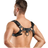 Портупея Bedroom Fantasies Bruno Chest Bulldog Harness - Black