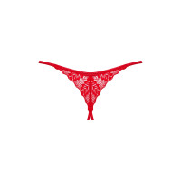 Трусики Obsessive Ingridia crotchless thong XS/S
