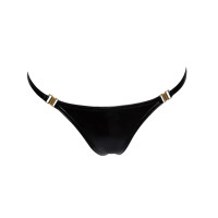 Трусики Noir Handmade P008 Powerwetlook panty with gold clasp - XXL