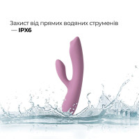 Вібратор-кролик із перлинною стимуляцією точки G Svakom Trysta Neo Violet