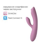 Вібратор-кролик із перлинною стимуляцією точки G Svakom Trysta Neo Violet