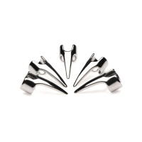 Набір кілець з кігтями Master Series Five-Piece Sensation Claw Rings - Silver