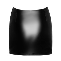 Спідниця Noir Handmade F345 Powerwetlook skirt with garter - XXL