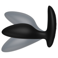 Анальна смарт-вібропробка We-Vibe Ditto+ Satin Black з пультом ДК